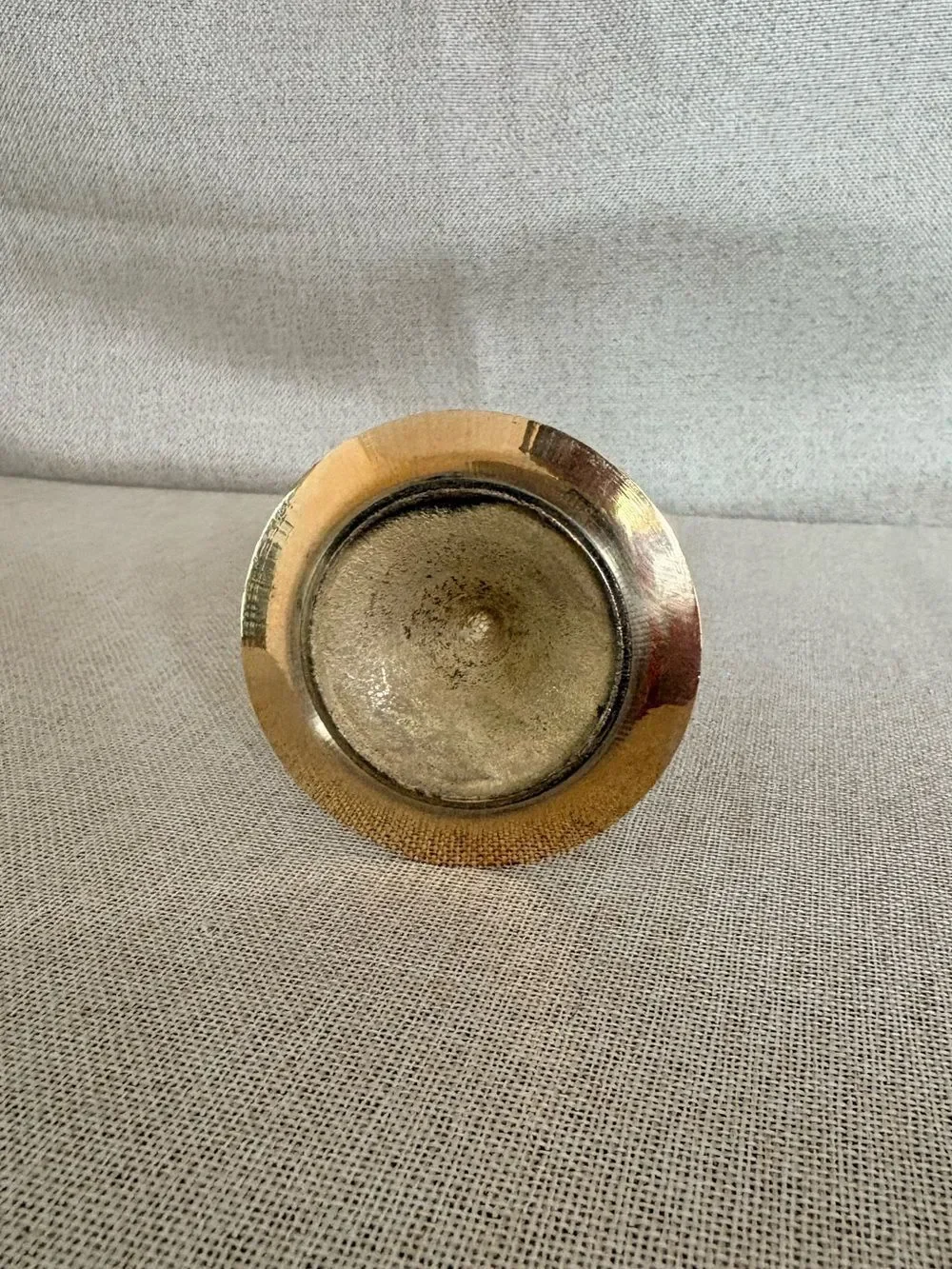 Vintage Brass Candlestick Holder Single Taper Candle Mid Century Decor